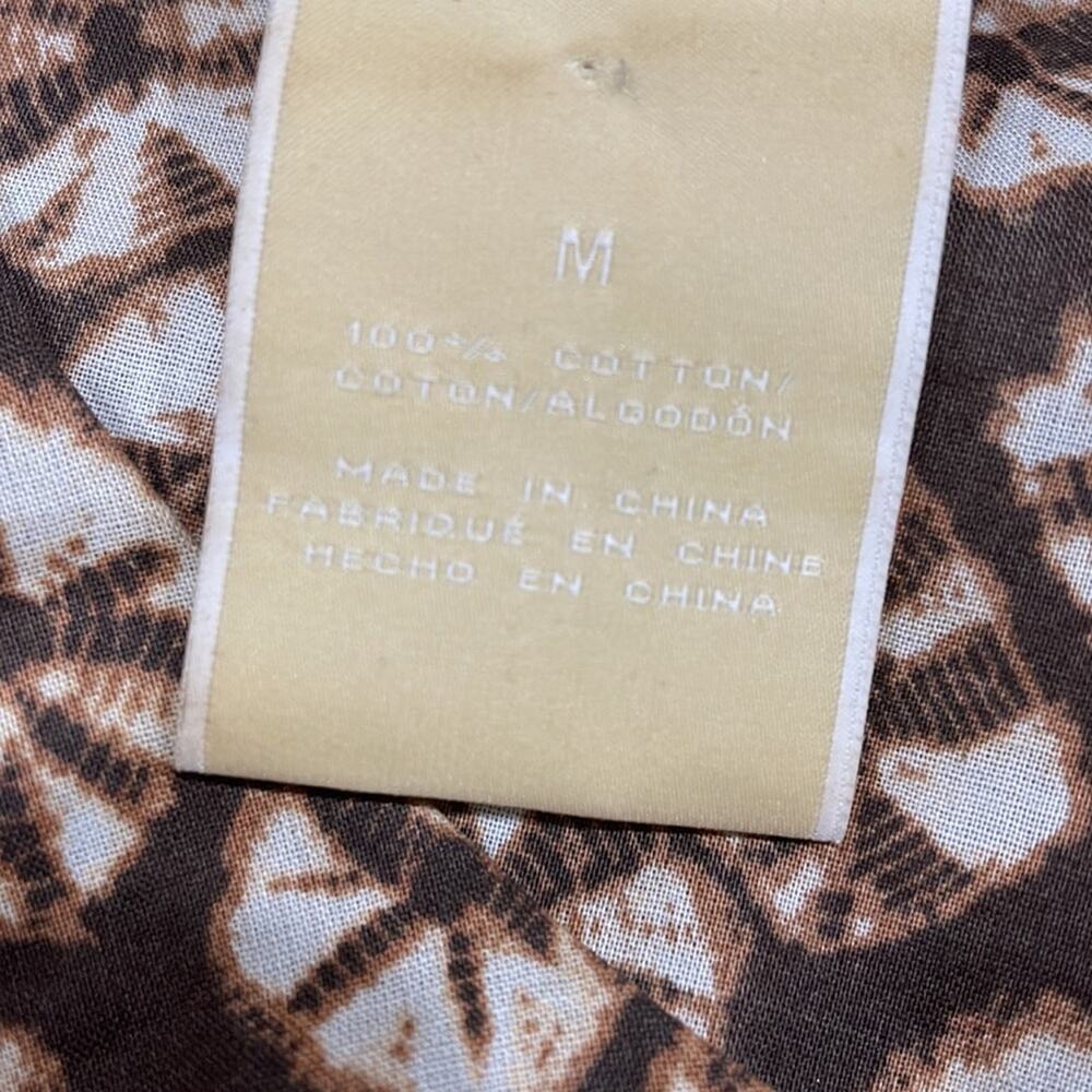 MICHAEL Michael Kors Longline Tunic Brown Printer Longsleeves - Picture 5 of 7